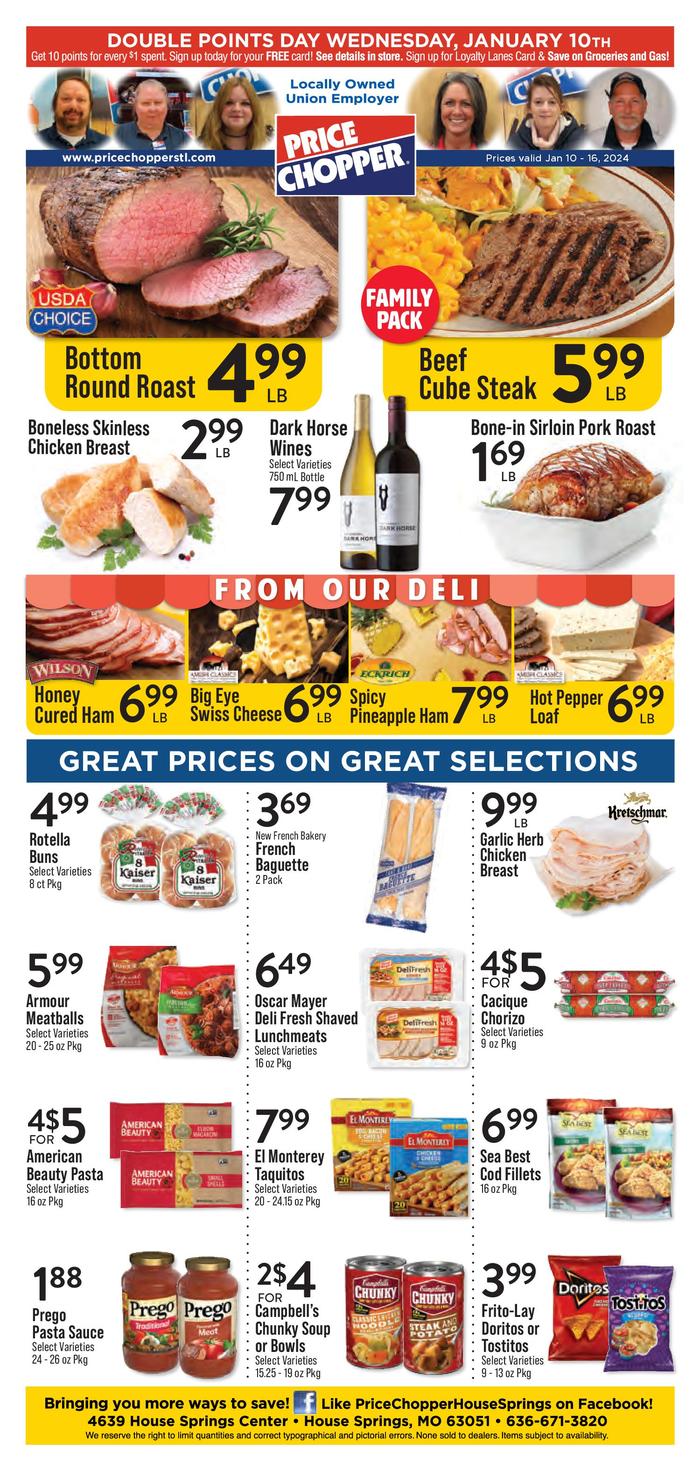 Price Chopper Ad Specials