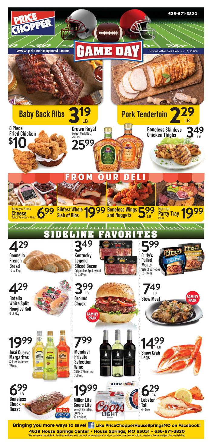 Price Chopper Ad Specials